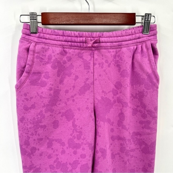 DSG Girl's Plum Purple Speckled Athletic Sweatpants Size M - Picture 2 of 11